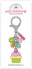 *NEW-PRE ORDER* Doodlebug Key Chain "Just Charming": 9142 Hello Cupcake