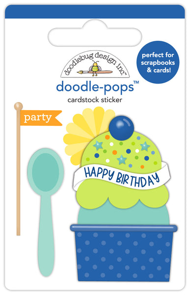 *NEW-PRE ORDER* Doodlebug Doodle-Pop: 9187 Birthday Sundae