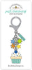 *NEW-PRE ORDER* Doodlebug Key Chain "Just Charming": 9194 So Sweet