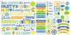 *NEW-PRE ORDER* Doodlebug Ephemera Chit Chat: 9203 Balloons & Banners
