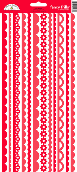 *NEW-PRE ORDER* Doodlebug Fancy Frills Stickers: 9230 Ladybug