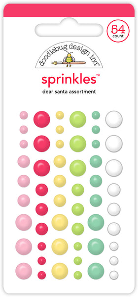 Doodlebug Sprinkles: 9259 Dear Santa Assortment