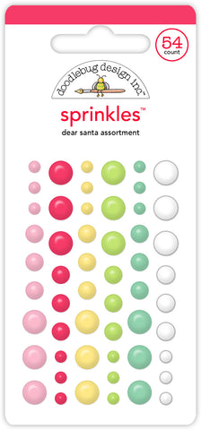 Doodlebug Sprinkles: 9259 Dear Santa Assortment