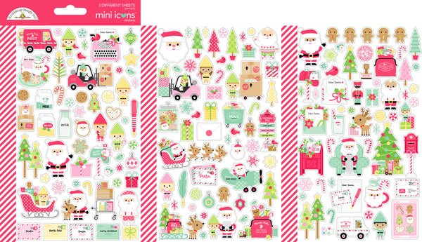 Doodlebug Mini Icons: 9273 Dear Santa