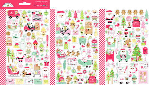 Doodlebug Mini Icons: 9273 Dear Santa