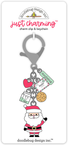 Doodlebug Key Chain "Just Charming": 9277 Dear Santa