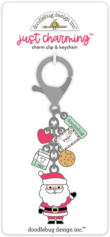 Doodlebug Key Chain "Just Charming": 9277 Dear Santa