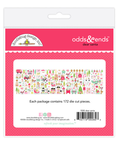 Doodlebug Ephemera Odds & Ends: 9285 Dear Santa