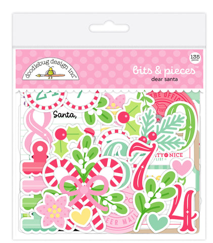 Doodlebug Ephemera Bits & Pieces: 9287 Dear Santa