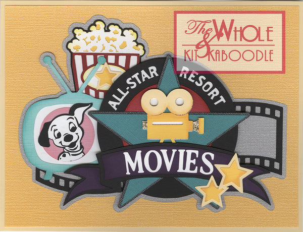 **Kit Club Exclusive* Title Die Cut: Hotel Series All Star Movies