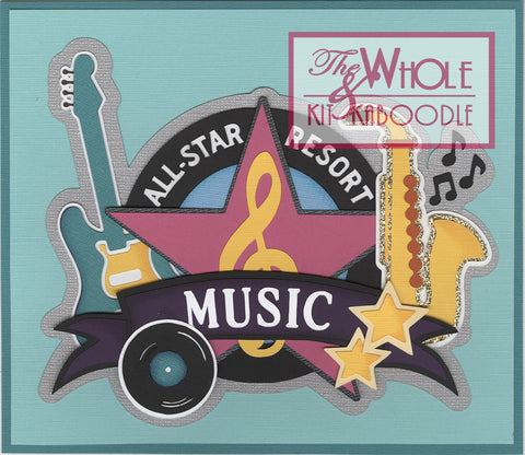 **Kit Club Exclusive* Title Die Cut: Hotel Series All Star Music