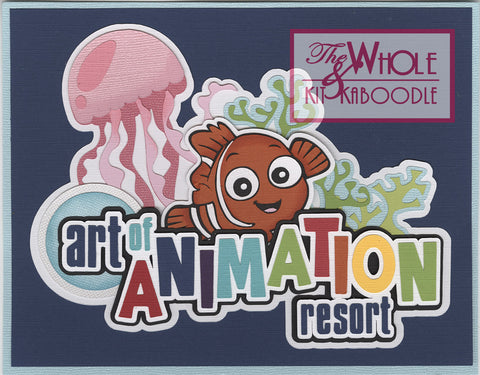 **Kit Club Exclusive* Title Die Cut: Hotel Series Animation Nemo