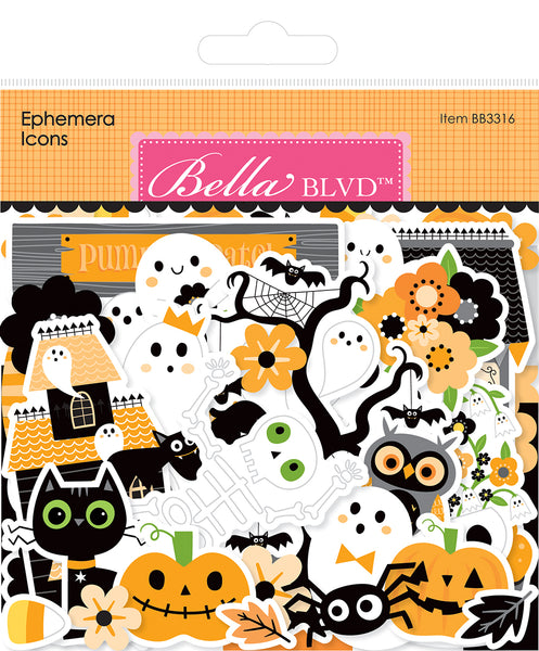 Bella Blvd Ephemera Icons: BB3316 Boo to You