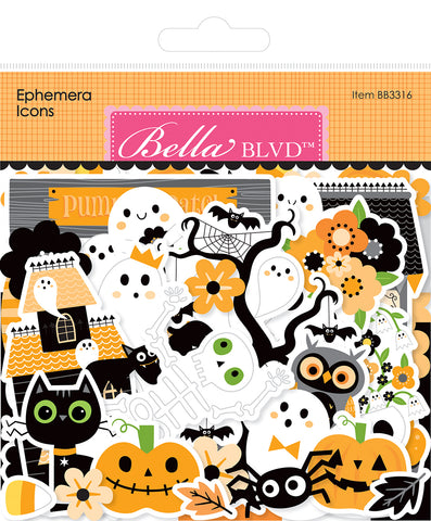 Bella Blvd Ephemera Icons: BB3316 Boo to You