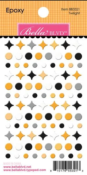 Bella Blvd Epoxy Shape Sprinkles: BB3321 Twilight Boo to You