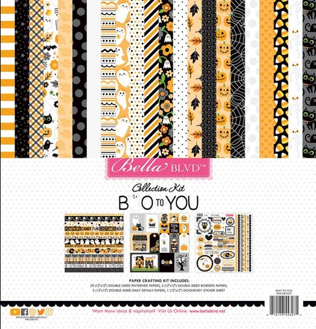 Bella Blvd Pattern Paper Collection: BB3327 Boo To You