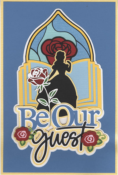 Kit Club Exclusive* Disney Die Cut Title: Belle