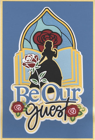 **Kit Club Exclusive* Disney Die Cut Title: Belle