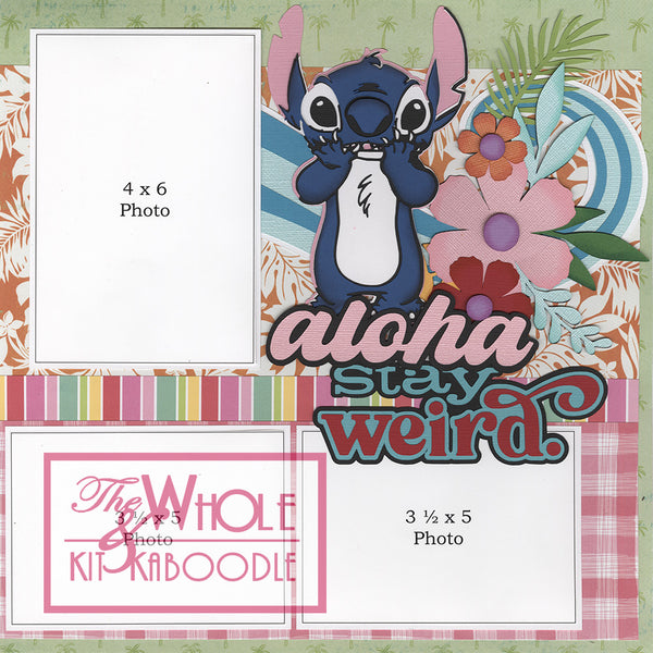 Kit Club Exclusive: Blue Alien Aloha! Stay Weird