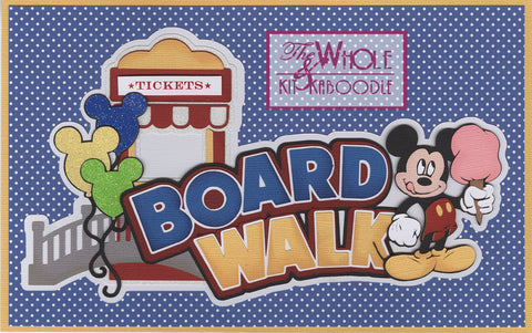 *Kit Club Exclusive* Title Die Cut: Hotel Series Boardwalk