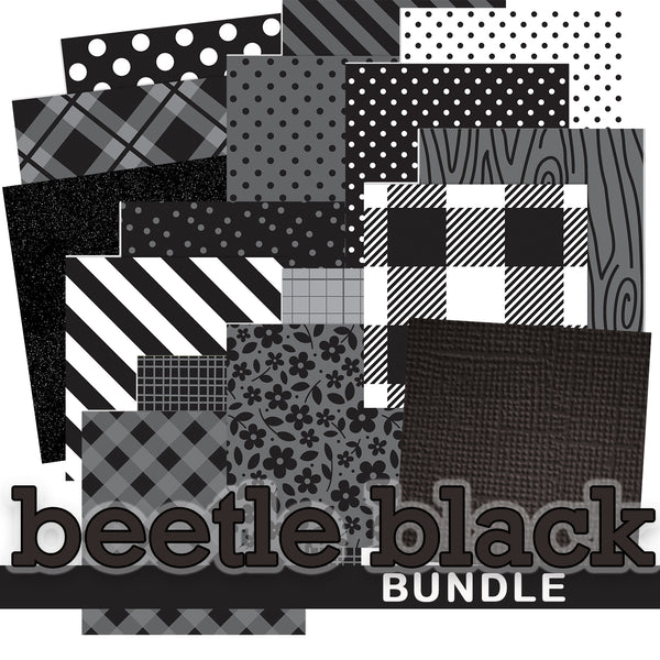 Doodlebug Color Bundles: Beetle Black