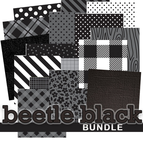 Doodlebug Color Bundles: Beetle Black