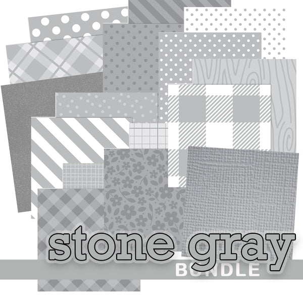 Doodlebug Color Bundles: Stone Gray