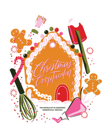 2025 Christmas CropTacular December: Gingerbread Christmas DEPOSIT