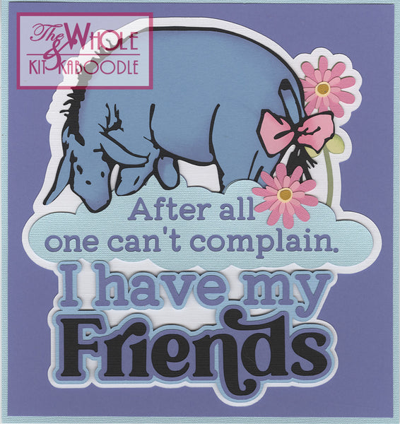 **NEW* Title Die Cut: I Have My Friends
