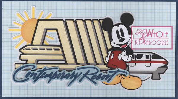 *Kit Club Exclusive* Title Die Cut: Hotel Series Contemporary
