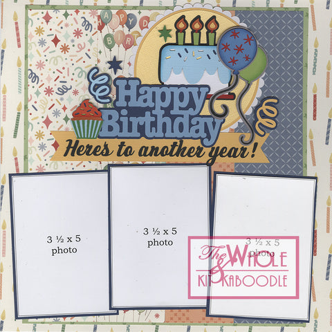 *Kit Club Exclusive* TITLE DIECUT SUPPLEMENT: Count the Memories