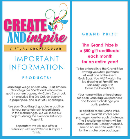 **NEW* Create & Inspire Virtual Event Grab Bag