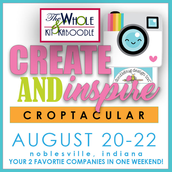 *NEW* Create and Inspire Doodlebug Style CropTacular August 2027 DEPOSIT