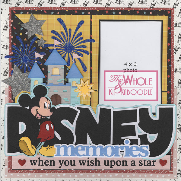 Kit Club Exclusive: Theme Park Front & Back Cover Pages