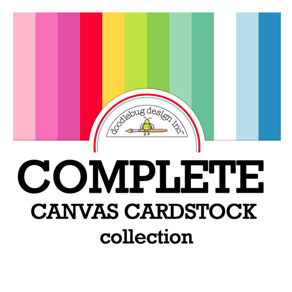 *Doodlebug Textured Cardstock: Complete Collection Sample Pack