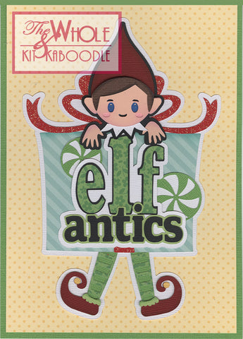 **NEW** Elf Antics Die Cut Title *Pre-Order*