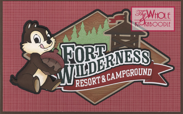*Kit Club Exclusive* Title Die Cut: Hotel Series Wilderness