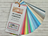 *My Colors Cardstock Swatchbook: Glimmer Collection