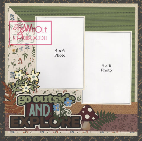 **Kit Club Exclusive* TITLE DIECUT SUPPLEMENT: Go Outside and Explore
