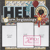 *Kit Club Exclusive* TITLE DIECUT SUPPLEMENT: Happy New Year