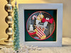 **NEW* Mandala 8x8: No Coal Here *Personalized Stocking*