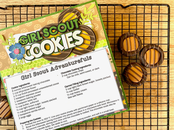8x8 Recipe: Girl Scout Adventurefuls Cookies