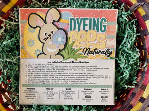 8x8 Recipe: Naturally Dyeing Eggs