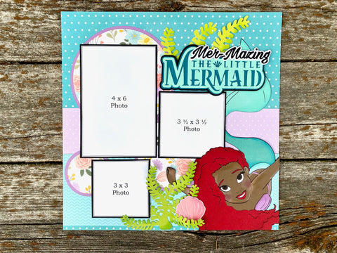Kit Club Exclusive Design* Little Mermaid Mer-Mazing SINGLE