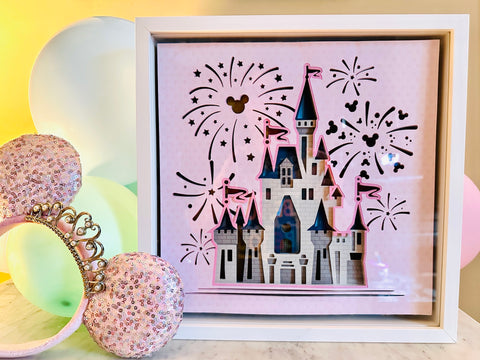 *NEW-PRE ORDER* Layered Paper Art Kit: "Once Upon A Dream" Castle