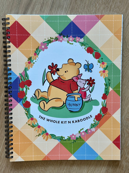 SAMPLE SALE: Custom Pooh WKK Spiral Notebook