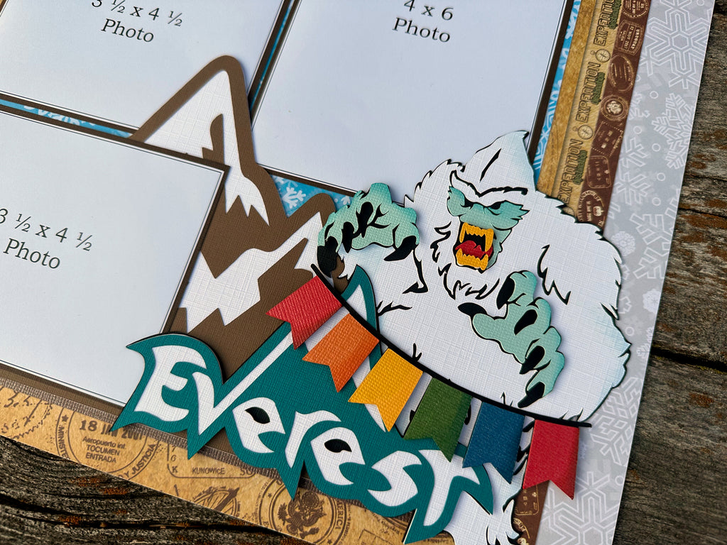 Disney 2 Pin Set - Expedition Everest - Yeti