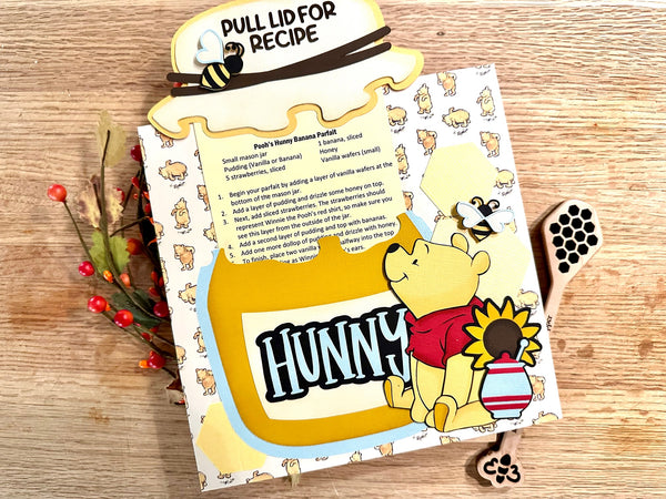 *RESTOCKED* 8x8 Recipe: Pooh's Hunny (Honey) Parfait