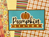Pumpkin Season Diecut & Pattern Paper