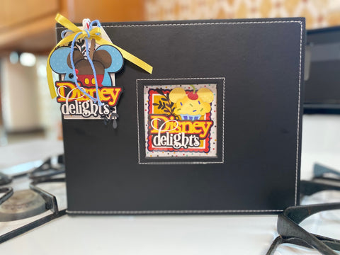 Recipe Cover & Tag: Theme Park Delights